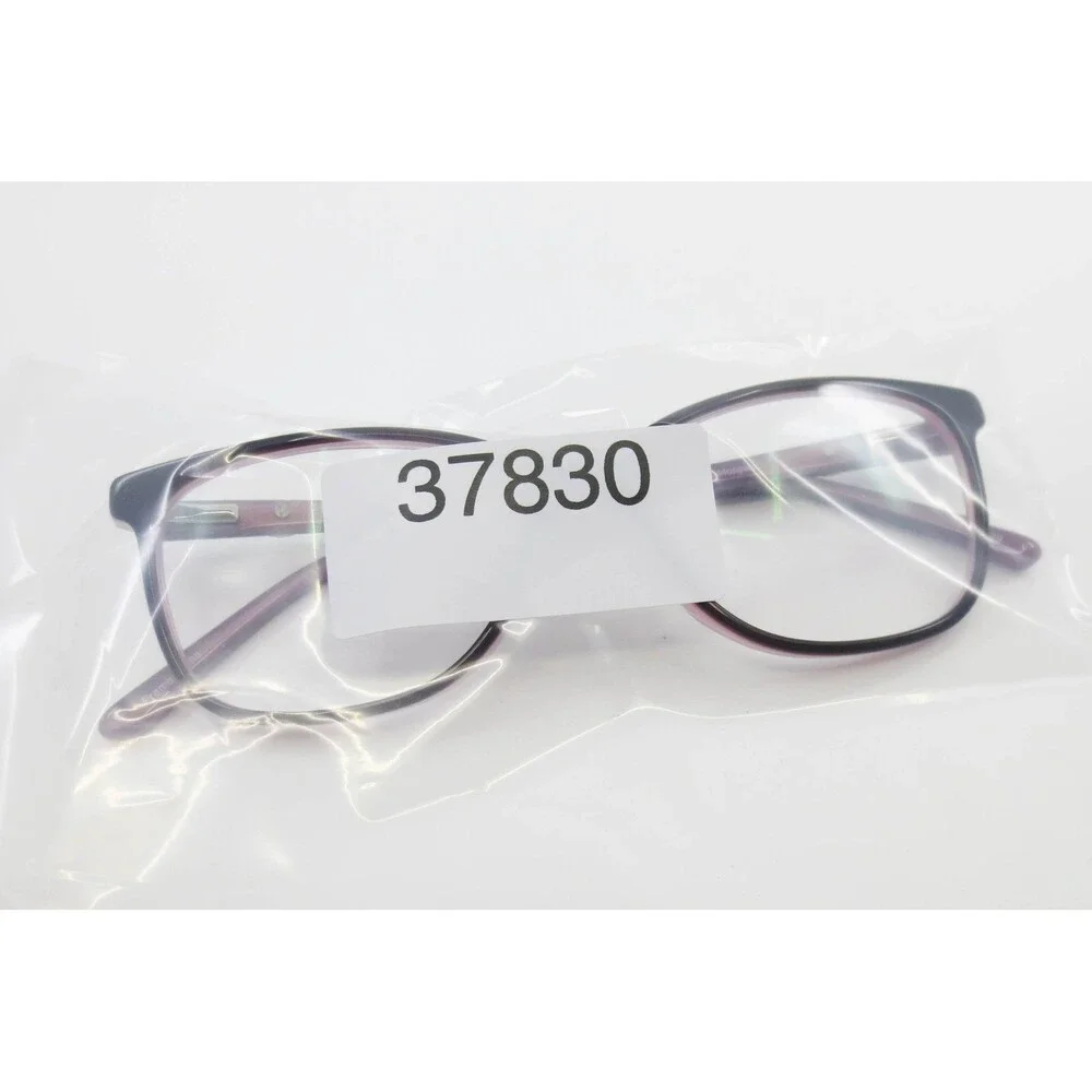 Chelsea Morgan CM 4008 BK/PK Cat Eye Eyeglasses Frames Purple Pink 53-15-140